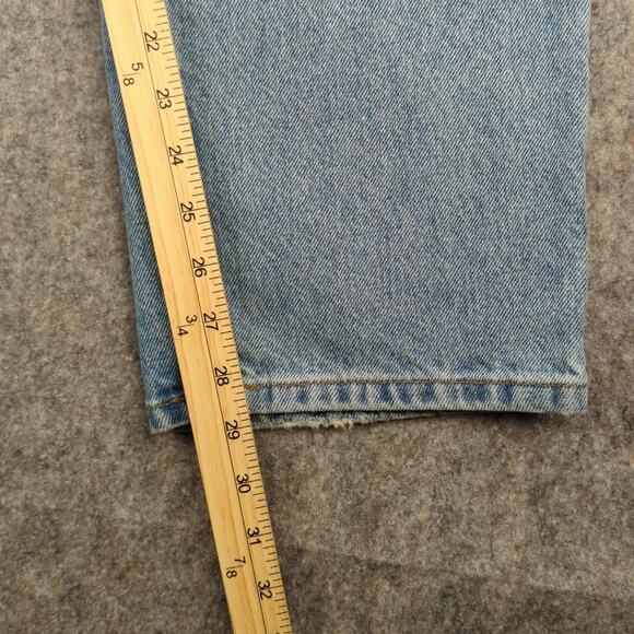LL Bean Jeans Mens 36x30 Natural Fit Straight Leg Classic Vintage Denim Pants - Picture 6 of 11